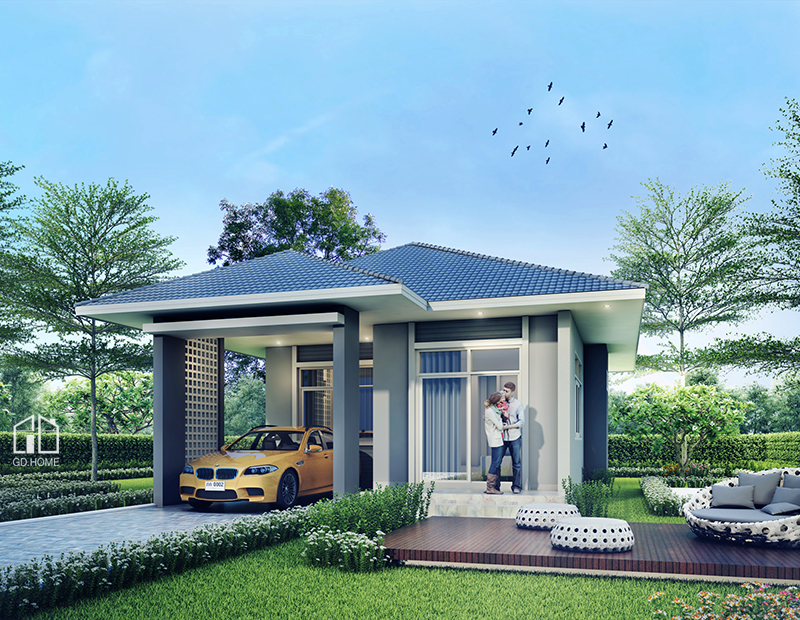 บ้านเดี่ยวชั้นเดียว - TIVE 41