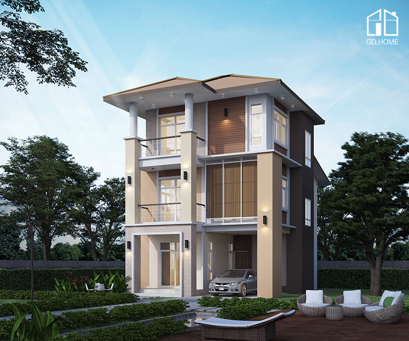 บ้านเดี่ยว 2 ชั้น - TIVE 40